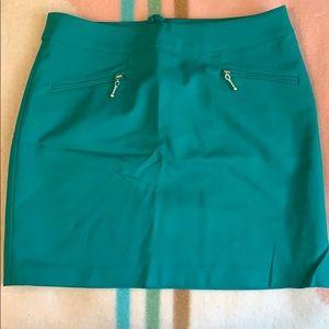 H&M mini skirt with side zippers